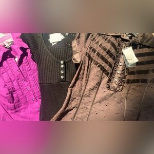 bebe top blouse lot NWT Size XS